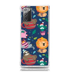 Funny-animal Christmas-pattern Samsung Galaxy Note 20 Tpu Uv Case by Amaryn4rt