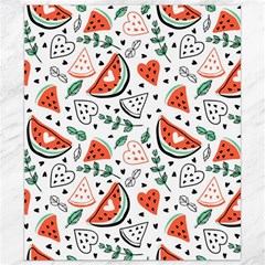 Seamless-vector-pattern-with-watermelons-mint Canvas 8  X 10  by Amaryn4rt