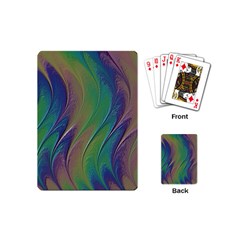 Texture-abstract-background Playing Cards Single Design (mini) by Amaryn4rt