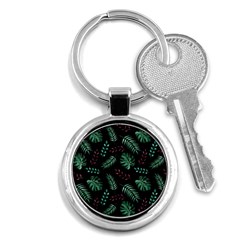Seamless Bakery Vector Pattern Key Chain (round) by Amaryn4rt
