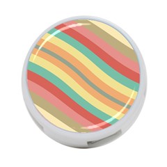 Pattern Design Abstract Pastels 4-port Usb Hub (one Side) by Pakjumat