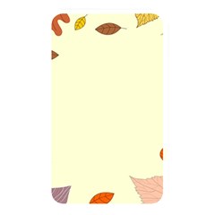 Autumn Border Frame Background Memory Card Reader (rectangular) by Pakjumat