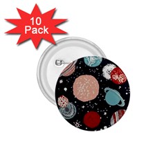 Space Galaxy Pattern 1 75  Buttons (10 Pack) by Pakjumat