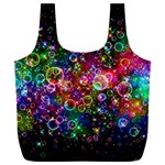 Psychedelic Bubbles Abstract Full Print Recycle Bag (XXXL) Front