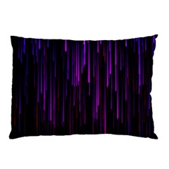 Stars Are Falling Electric Abstract Pillow Case by Modalart
