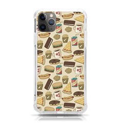 Junk Food Hipster Pattern Iphone 11 Pro Max 6 5 Inch Tpu Uv Print Case by Sarkoni