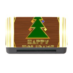 Art Deco Holiday Card Memory Card Reader With Cf by Amaryn4rt