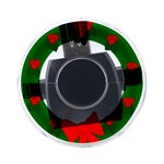 Holiday Wreath On-the-Go Memory Card Reader Front