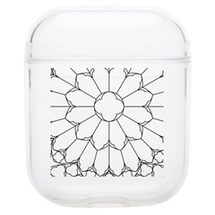 Roses Stained Glass Soft Tpu Airpods 1/2 Case by Amaryn4rt