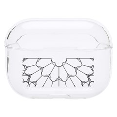 Roses Stained Glass Hard Pc Airpods Pro Case by Amaryn4rt