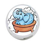Elephant Bad Shower 4-Port USB Hub (Two Sides) Back