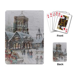 Santa Claus Nicholas Playing Cards Single Design (rectangle) by Amaryn4rt