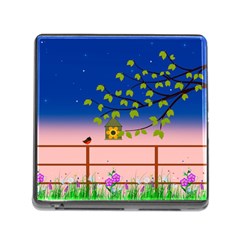 Vector Graphic Illustration Wallpaper Memory Card Reader (square 5 Slot) by Sarkoni