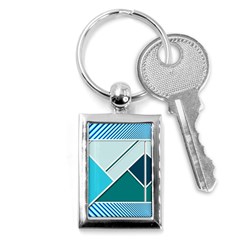 Logo Concept Banner Header Idea Key Chain (rectangle) by Amaryn4rt