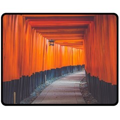 Architecture Art Bright Color Fleece Blanket (medium) by Amaryn4rt