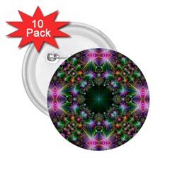 Digital Kaleidoscope 2 25  Buttons (10 Pack)  by Amaryn4rt