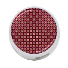 Kaleidoscope Seamless Pattern 4-port Usb Hub (one Side) by Ravend