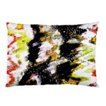 Canvas Acrylic Digital Design Art Pillow Case (Two Sides) Back