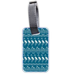 Pattern Background Art Wallpaper Luggage Tag (two Sides) by Ravend