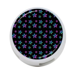Stars Pattern Art Design Wallpaper 4-port Usb Hub (one Side) by Ravend