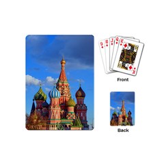 Architecture Building Cathedral Church Playing Cards Single Design (mini) by Modalart