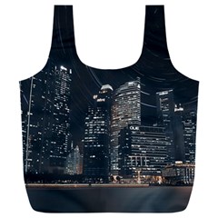 Time Lapse Photo Of City Full Print Recycle Bag (xxxl) by Modalart
