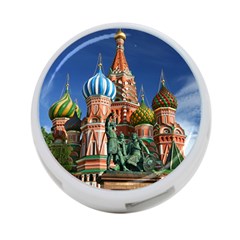 Saint Basil S Cathedral 4-port Usb Hub (one Side) by Modalart