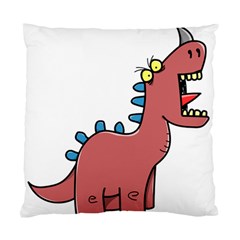 Dinosaur Dragon Drawing Cute Standard Cushion Case (one Side) by Ndabl3x