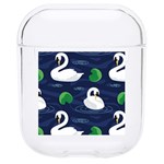 Swan-pattern-elegant-design Hard PC AirPods 1/2 Case Front