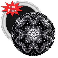 Mandala Calming Coloring Page 3  Magnets (100 Pack) by Sarkoni