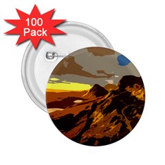 Scotland Monti Mountains Mountain 2 25  Buttons (100 Pack)  by Sarkoni