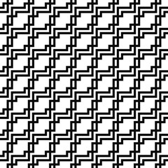 Pattern Monochrome Repeat Play Mat (rectangle) by Apen