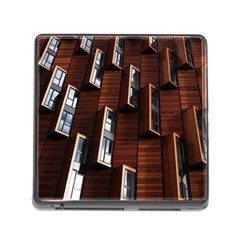 Abstract Architecture Building Business Memory Card Reader (square 5 Slot) by Amaryn4rt