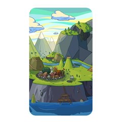 Cartoon Network Mountains Landscapes Seas Illustrations Adventure Time Rivers Memory Card Reader (rectangular) by Sarkoni