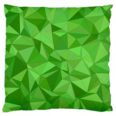 Mosaic Tile Geometrical Abstract Standard Premium Plush Fleece Cushion Case (one Side) by Pakjumat