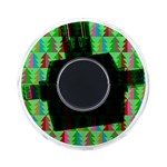 Christmas Background Paper On-the-Go Memory Card Reader Front