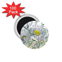 Thistle Alpine Flower Flower Plant 1 75  Magnets (100 Pack)  by Modalart