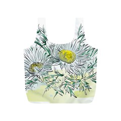 Thistle Alpine Flower Flower Plant Full Print Recycle Bag (s) by Modalart