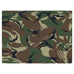 Camouflage Pattern Fabric Two Sides Premium Plush Fleece Blanket (extra Small) by Bedest