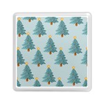 Christmas Trees Time Memory Card Reader (Square) Front