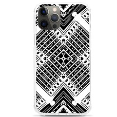 Pattern Tile Repeating Geometric Iphone 12 Pro Max Tpu Uv Print Case by Ravend