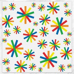Celebrate Pattern Colorful Design Canvas 12  X 12  by Ravend
