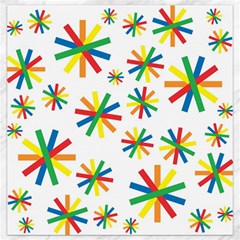 Celebrate Pattern Colorful Design Canvas 16  X 16  by Ravend