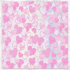 Valentine Background Hearts Bokeh Canvas 16  X 16  by Ravend