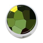 Mosaic Structure Background Tile 4-Port USB Hub (One Side) Front