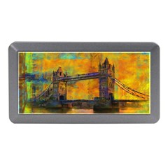 London Tower Abstract Bridge Memory Card Reader (mini) by Amaryn4rt