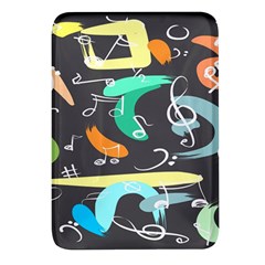 Repetition Seamless Child Sketch Rectangular Glass Fridge Magnet (4 Pack) by Pakjumat