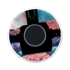 Adventure Psychedelic Mountain On-the-go Memory Card Reader by Modalart