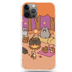 Pusheen Cute Fall The Cat Iphone 12 Pro Max Tpu Uv Print Case by Modalart