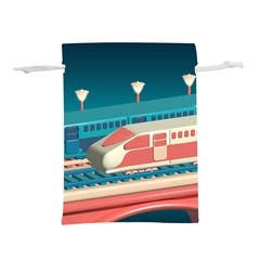 Bridge Transportation Train Toys Lightweight Drawstring Pouch (s) by Modalart